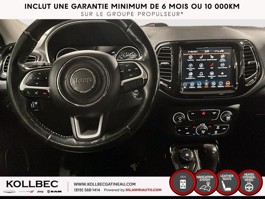 2020 Jeep Compass *** UN PROPRIO + CLEAN CARFAX *** White