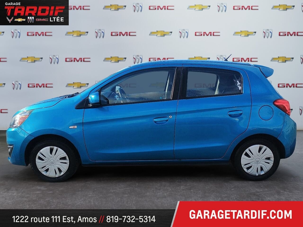 Mitsubishi Mirage 65663C | ES à hayon 4 portes transmission à variation continue 2017 Bleu  - photo #4