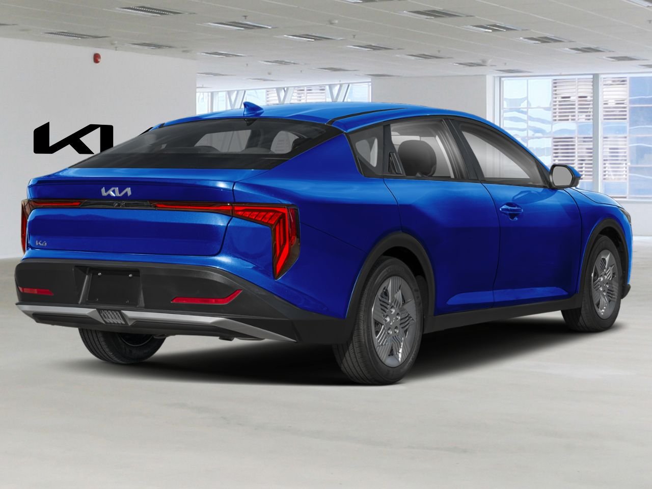 2026 Kia K4 Azure Blue Nantes - photo #2
