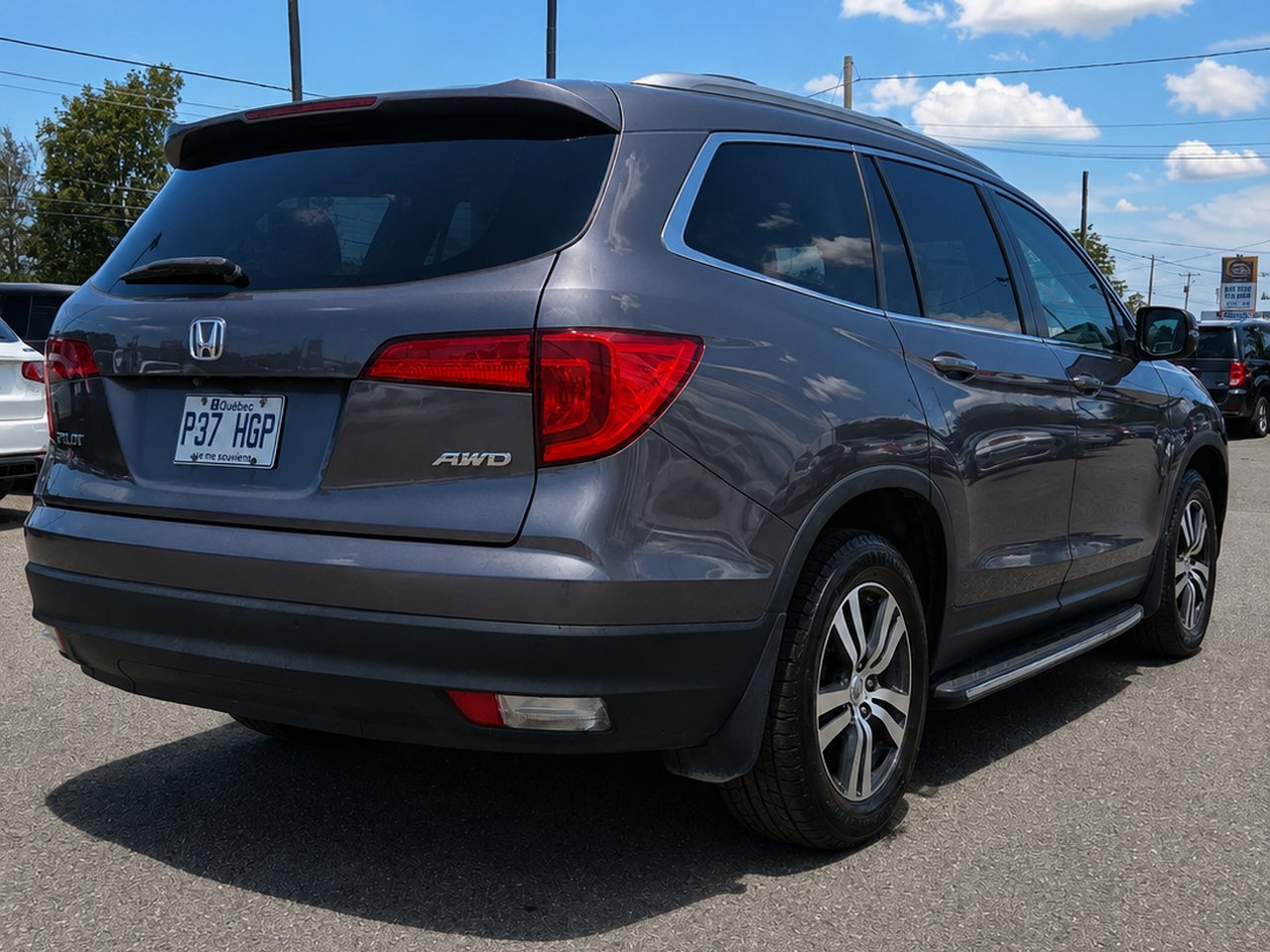 Honda Pilot 7 Passagers 2017 Gris Granby - photo #6