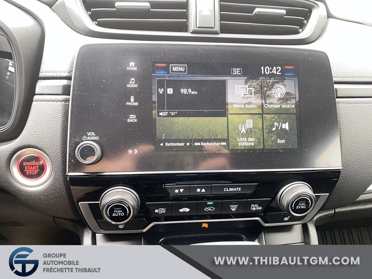 HONDA CR-V LX LX Traction Intégrale 2019 Blanc Montmagny - photo #12