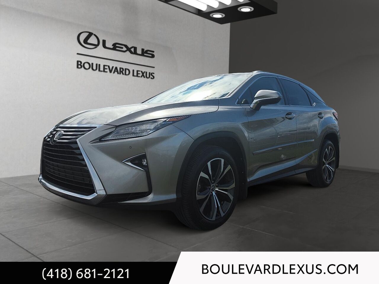 Silver 2018 Lexus RX SUV / Crossover All-Wheel Drive Automatic