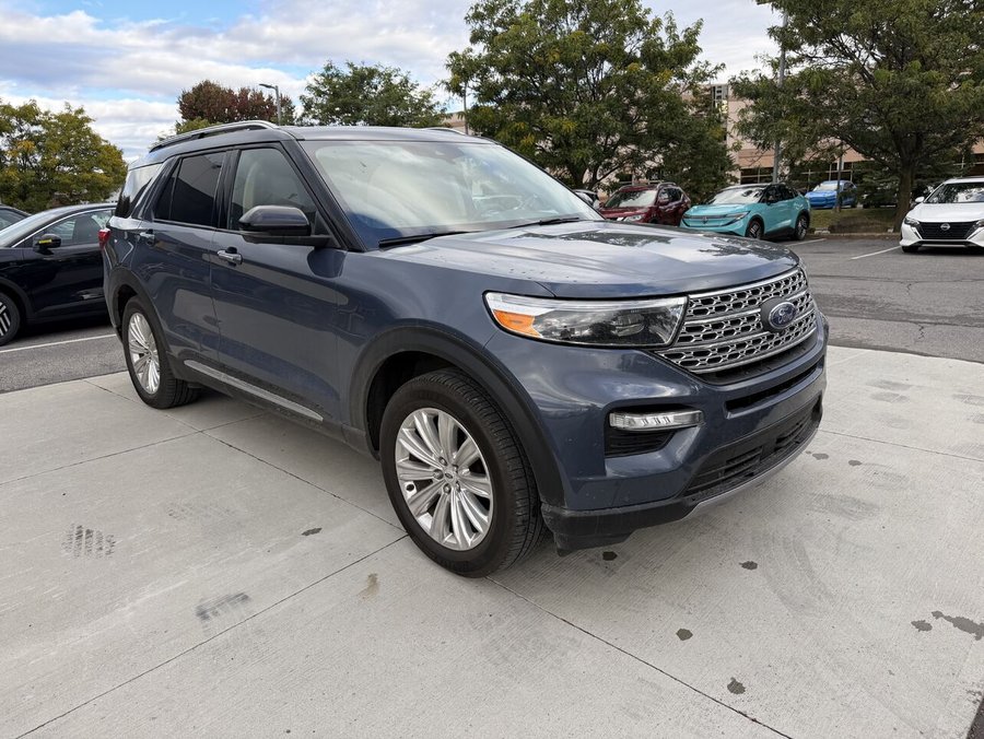 2021 Ford Explorer 4 roues motrices - Limited Blue