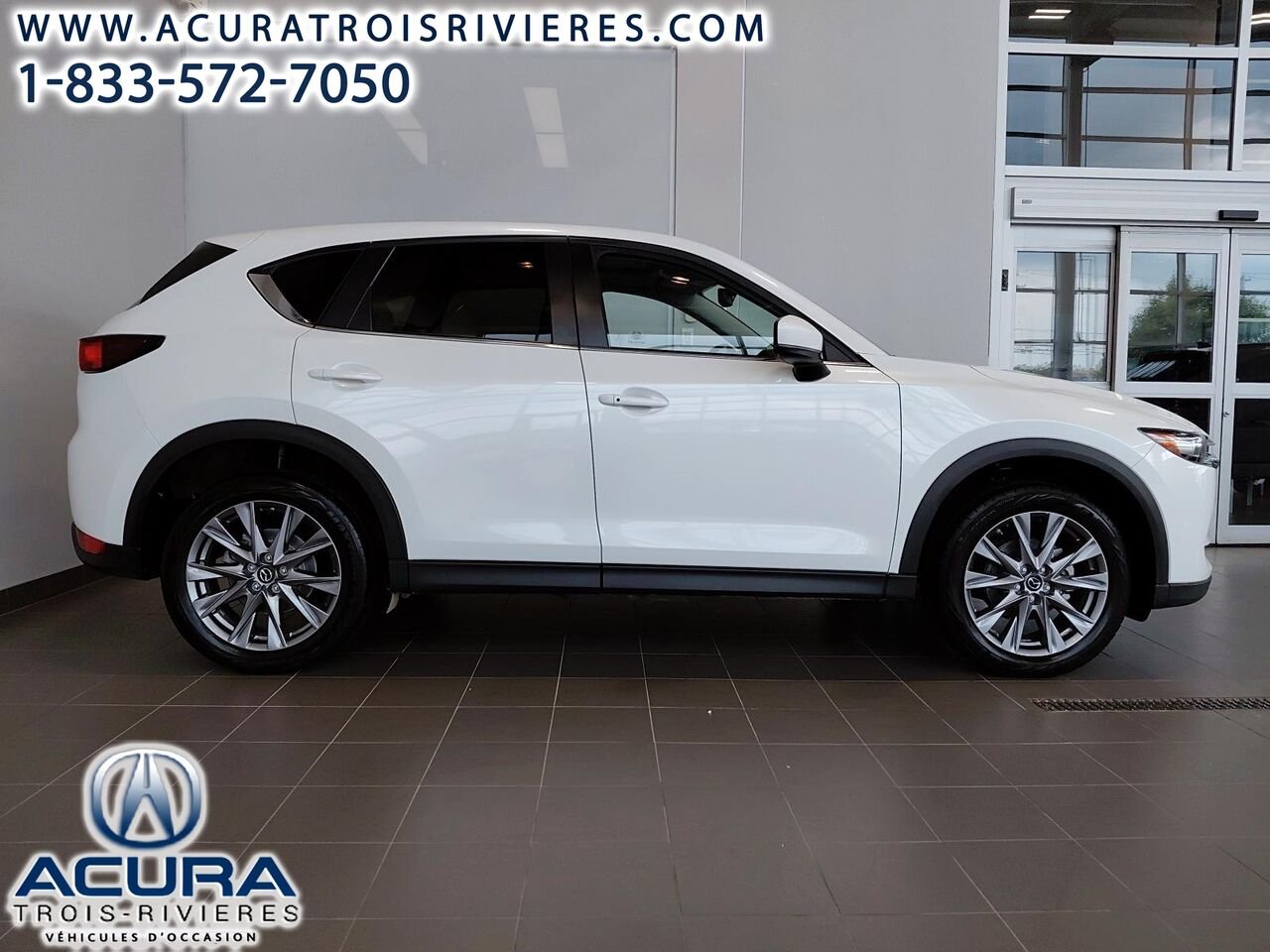 2021 Mazda CX-5 White Trois-Rivières - photo #3