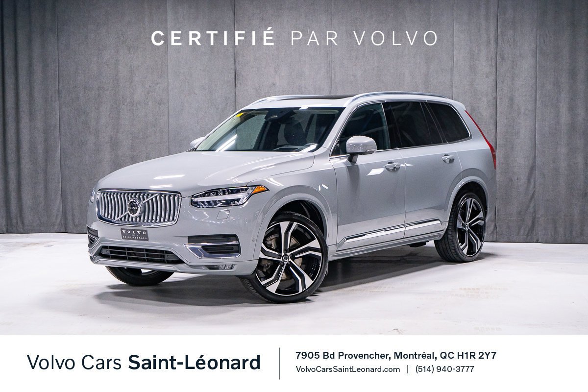 2024 Volvo XC90 B6 ULTIMATE BRIGHT THEME Grey Montreal - photo #0