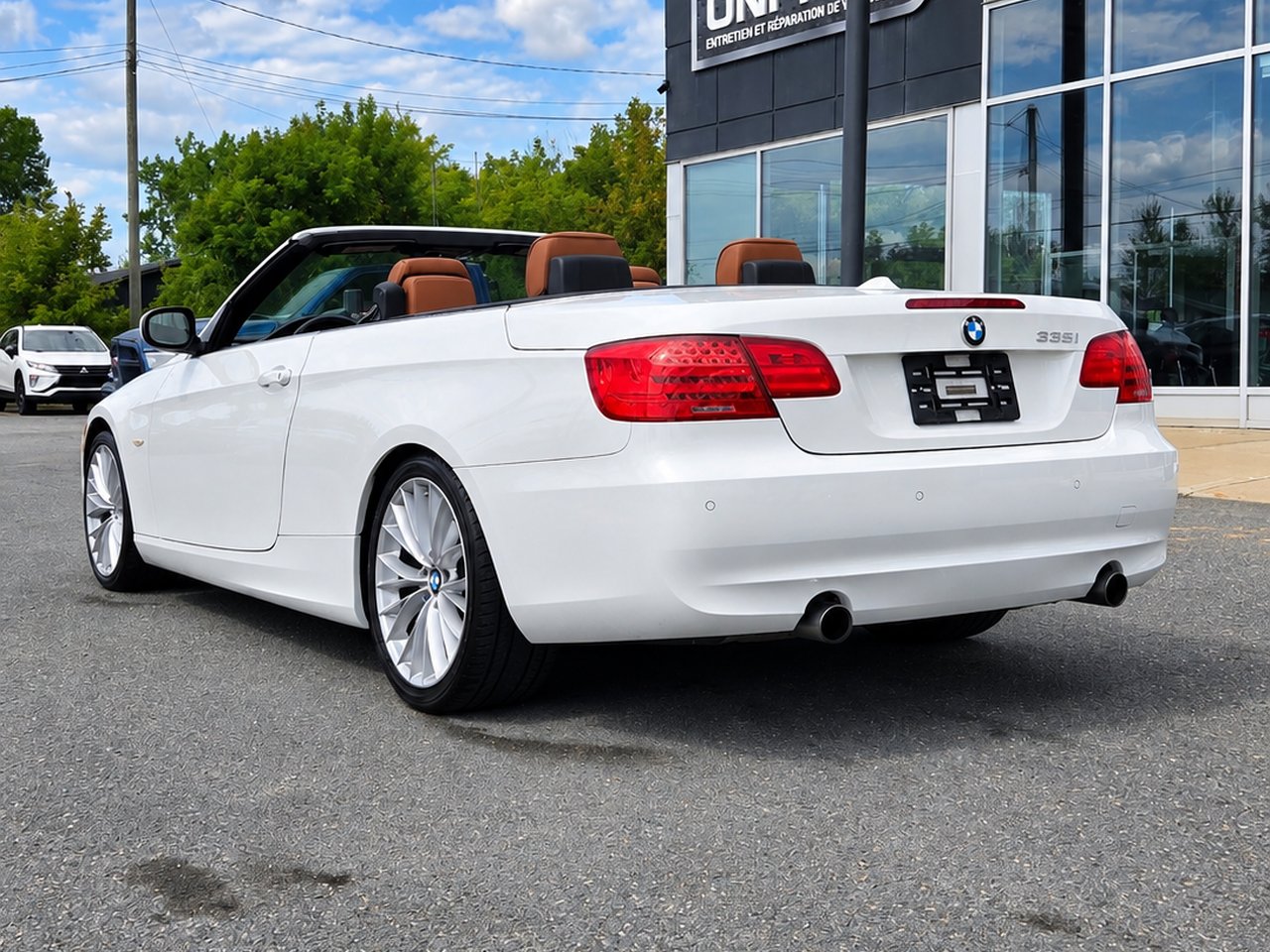 BMW 335i Convertible 2011 Blanc Granby - photo #7