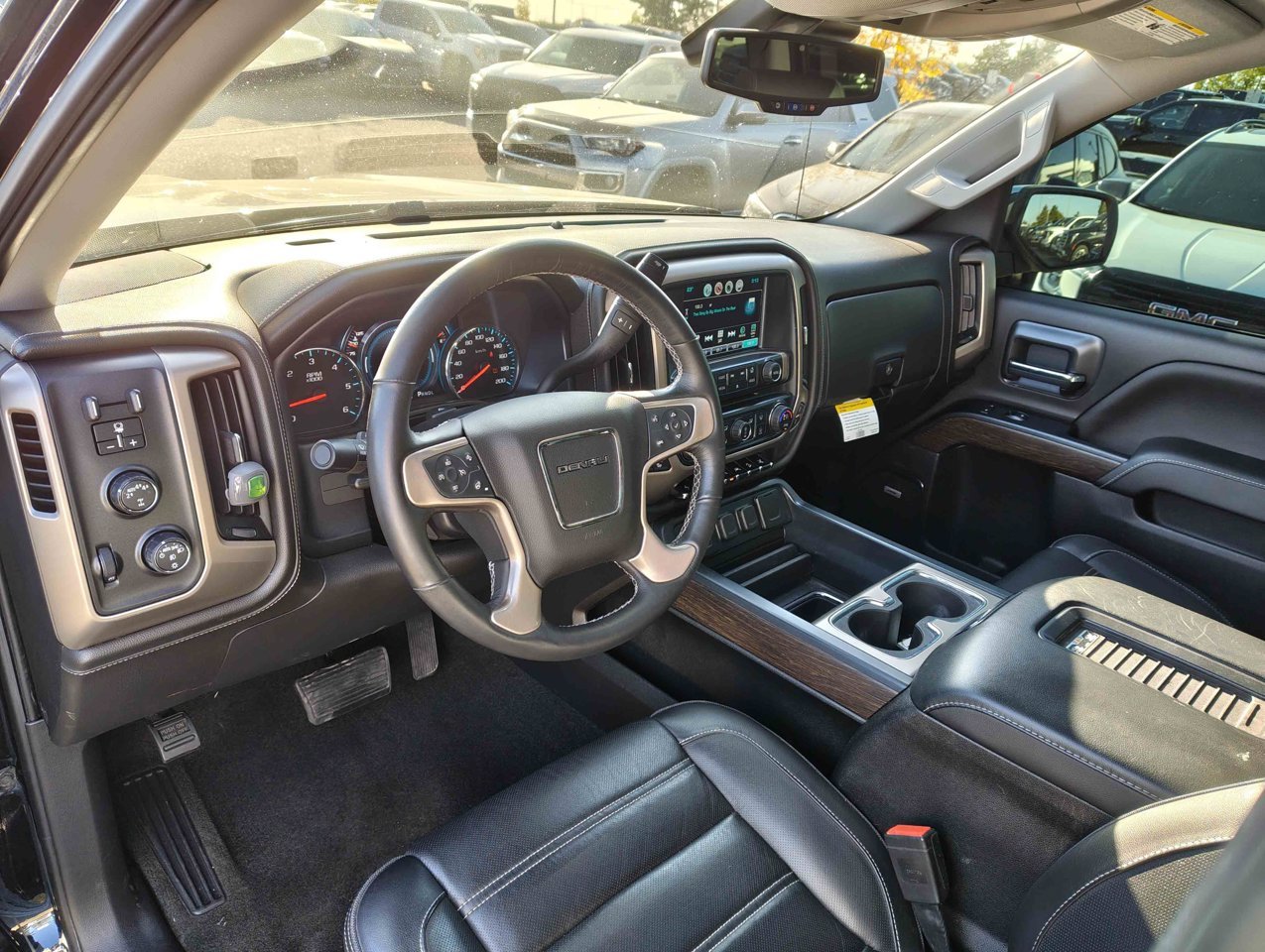 2017 GMC Sierra 1500 4WD Crew Cab 143.5 Denali Black Sherwood Park - photo #6