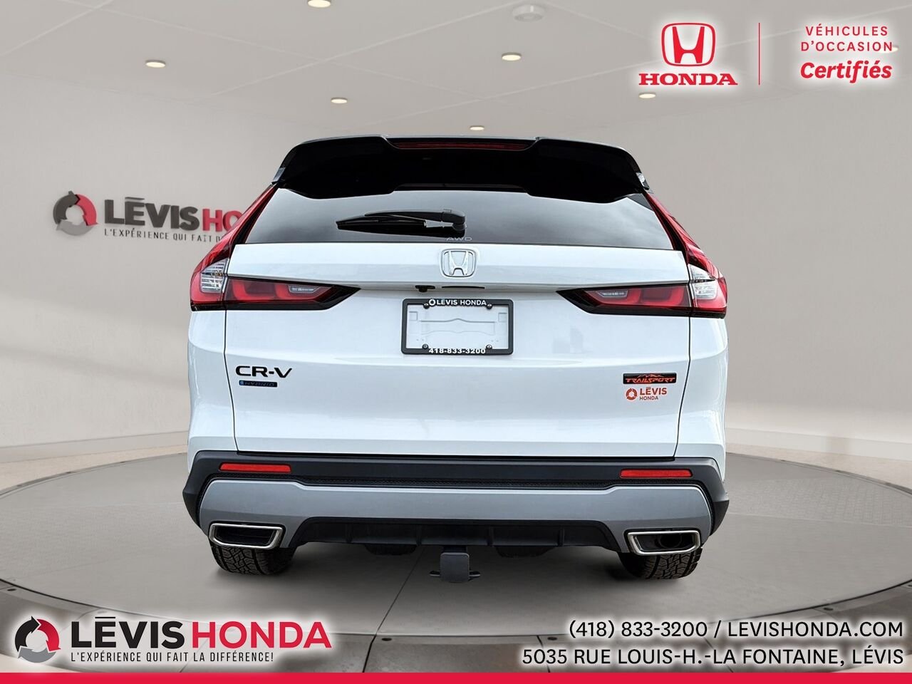 2026 Honda CR-V Trailsport Hybride TrailSport TI White Lévis - photo #9