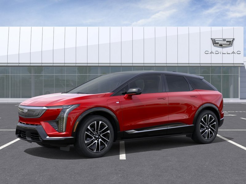 CADILLAC OPTIQ Sport haut de gamme 4 portes 2027 Teinte rouge éclatant