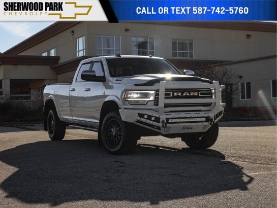 2022 Ram 3500 Laramie Sport 6.7L Cummins | Heated & Cooled Seats White