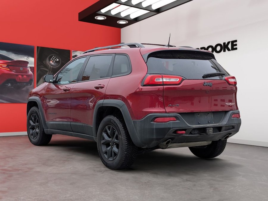 Jeep Cherokee Trailhawk/SIÈGES CHAUFFANTS ET VENTILLÉS/VOLANT CHAUFFANT/AC BIZONE 2017 Rouge