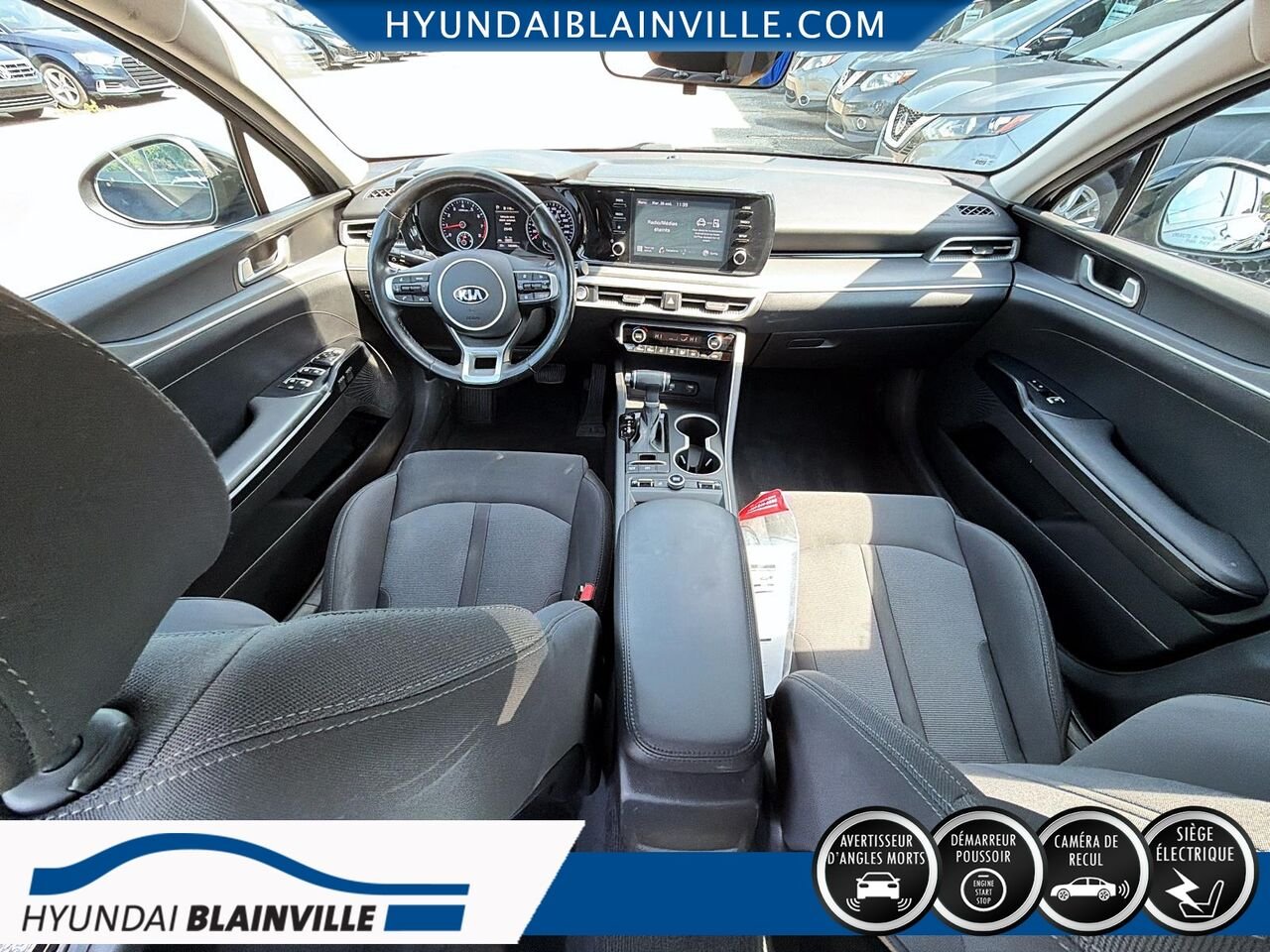 Kia K5 2021 Noir Blainville - photo #19