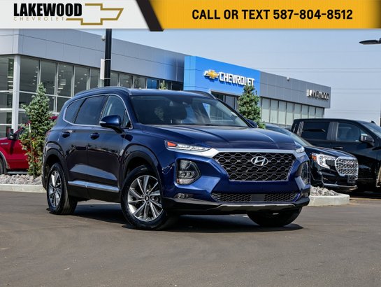 2019 Hyundai Santa Fe 2019 Blue