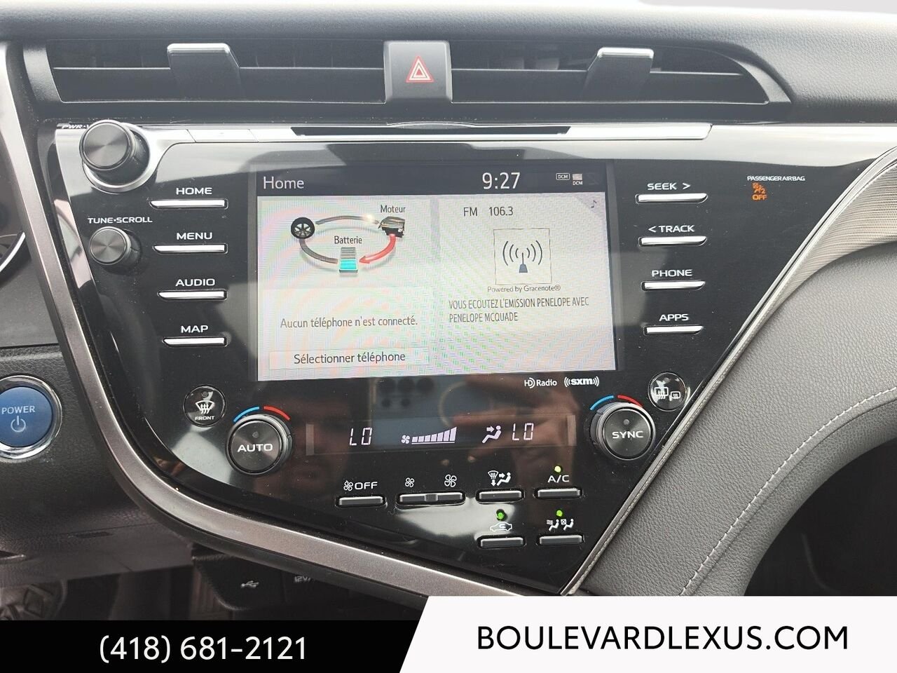 2020 Toyota Camry 19936A | SE hybride BA White Quebec - photo #14