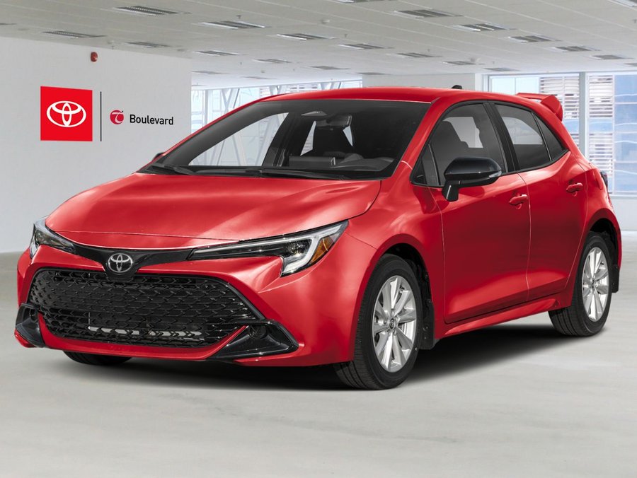 TOYOTA Corolla à hayon 2027 2027 Rouge ligne d'arrivée