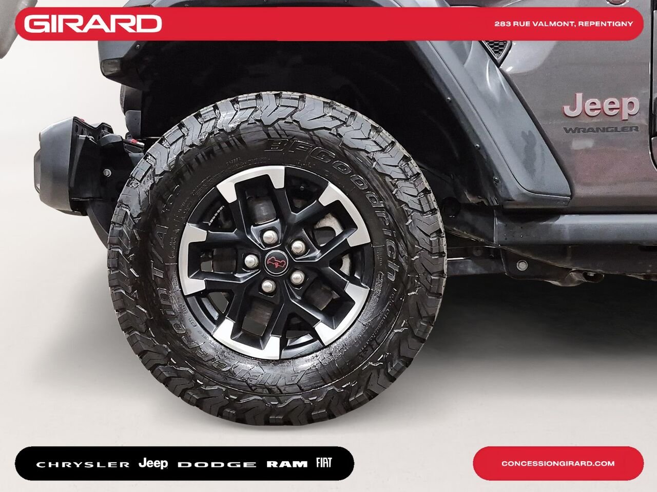 2026 JEEP WRANGLER Grey Repentigny - photo #9