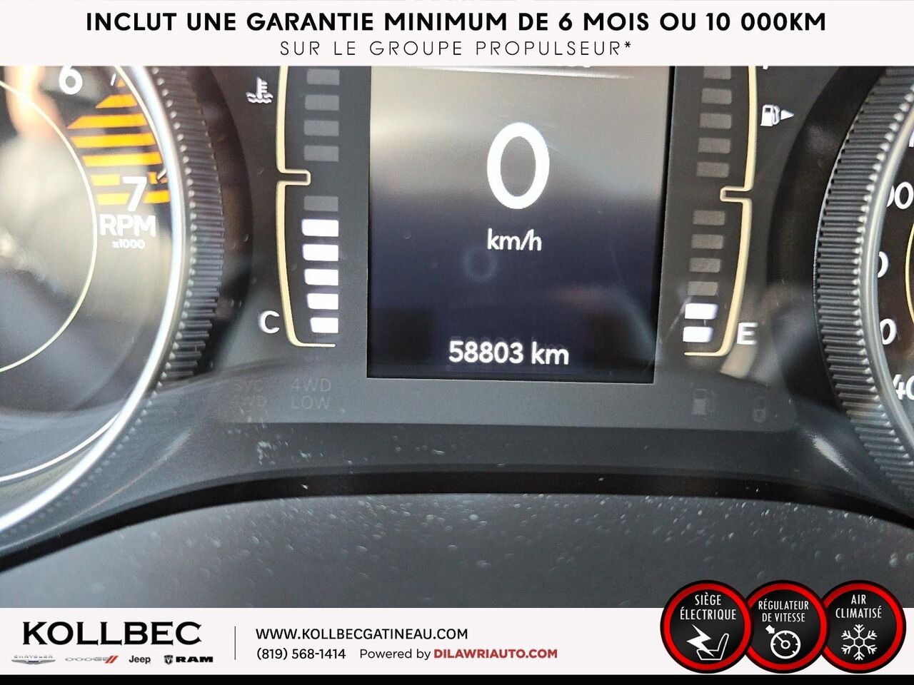 JEEP CHEROKEE 261101 | North 4x4 2019 Blanc Gatineau - photo #1
