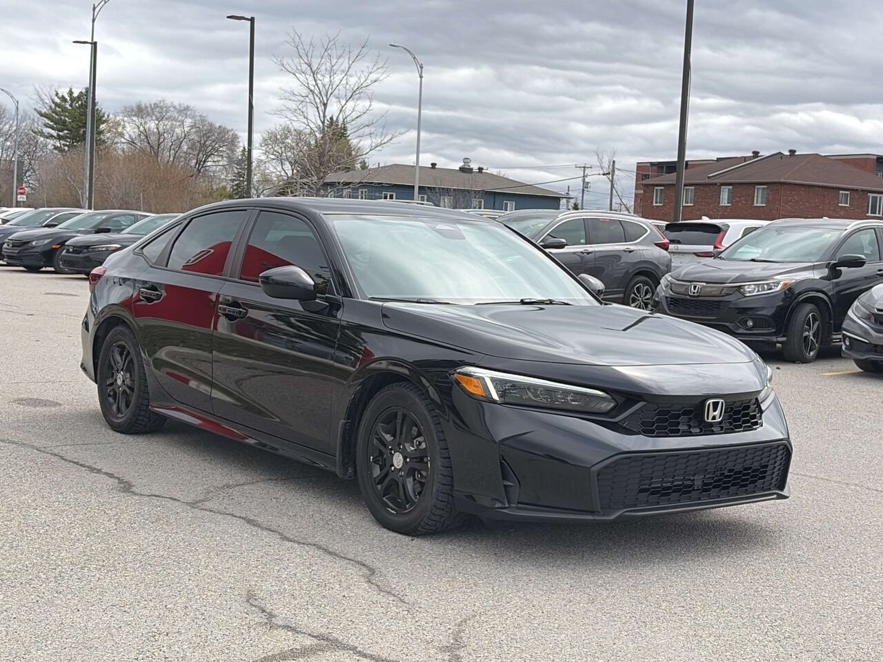 Honda Civic Sport 2025 Noir Gatineau - photo #7