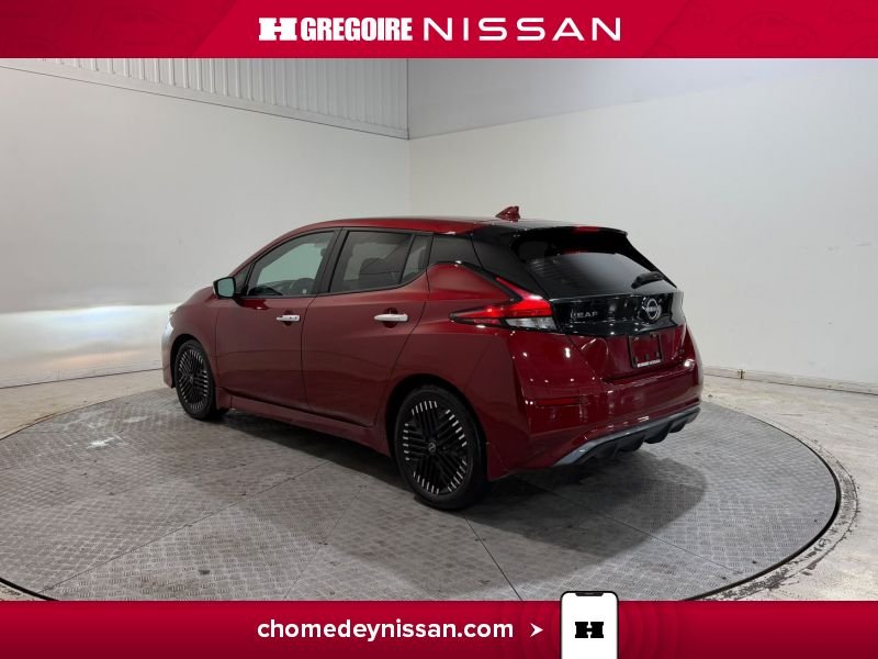 2023 Nissan Leaf Red Saint-Eustache - photo #7