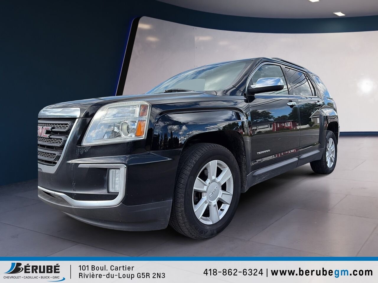 GMC Terrain AWD 2016 Noir Rivière-du-Loup - photo #0