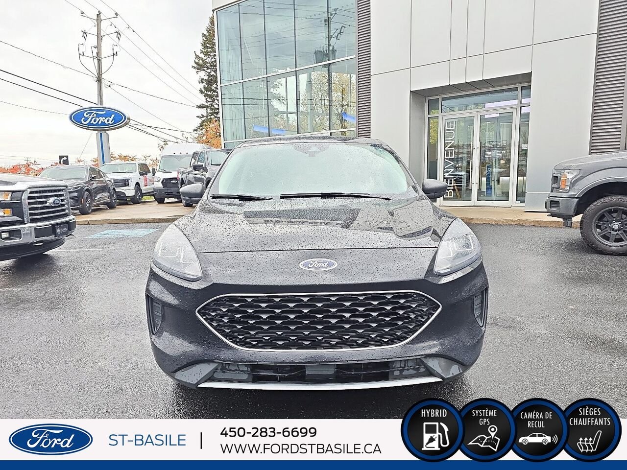 Ford Escape 2022 Noir Saint-Basile-le-Grand - photo #9