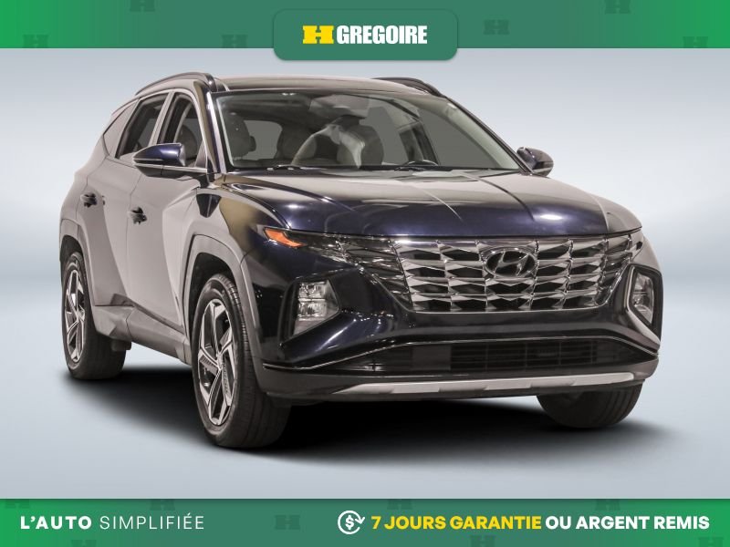 Hyundai Tucson Luxury AWD AUTO AC CUIR TOIT NAV MAGS CAM RECUL BL 2024 Bleu