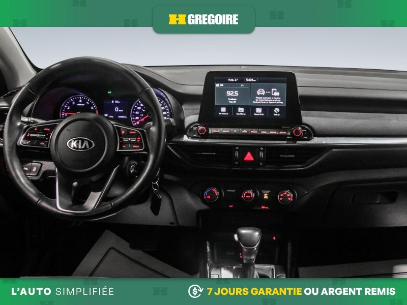 Kia Forte 822117 | EX AUTO AC GR ELECT MAGS CAM RECUL BLEUTOOTH 2019 Noir Laval - photo #17