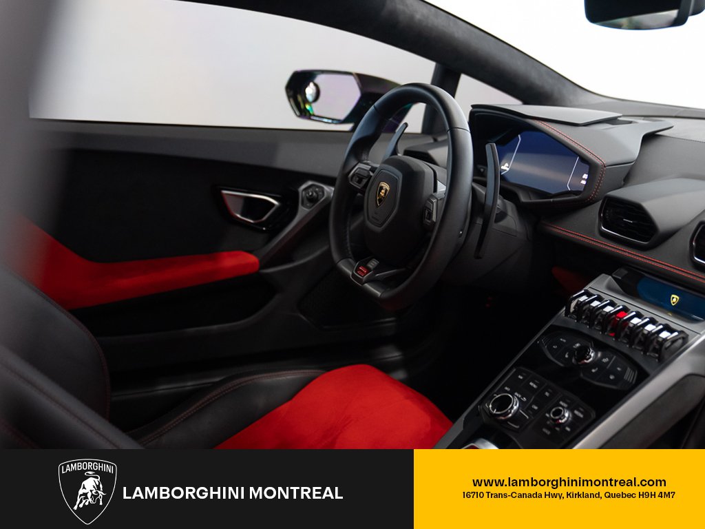 2018 Lamborghini Huracan RWD | SELEZIONE 1 YEAR CPO Black Kirkland - photo #23