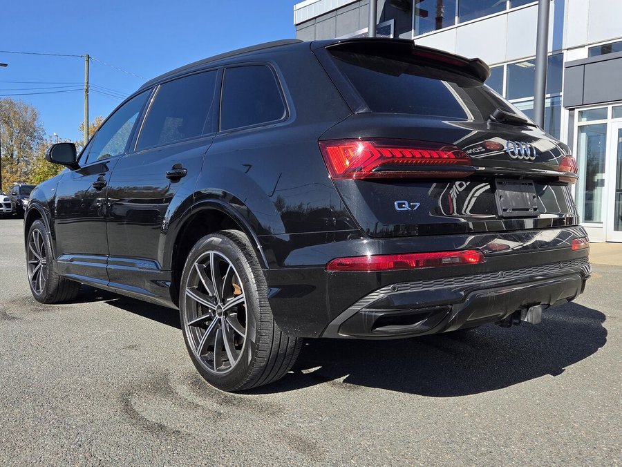 Audi Q7 Vorsprung 7 PASSAGERS + CAPACITÉ DE REMOQURAGE JUSQU'À 7700LB 2023 Noir