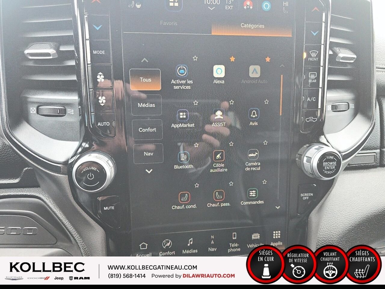 RAM 1500 Rebel GT Crewcab 4x4 2022 Rouge Ottawa & Gatineau - photo #7