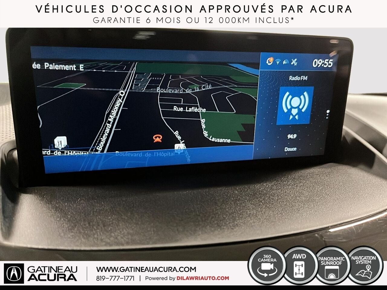 Acura RDX Platinum Élite SH-AWD 2020 Noir Gatineau - photo #3