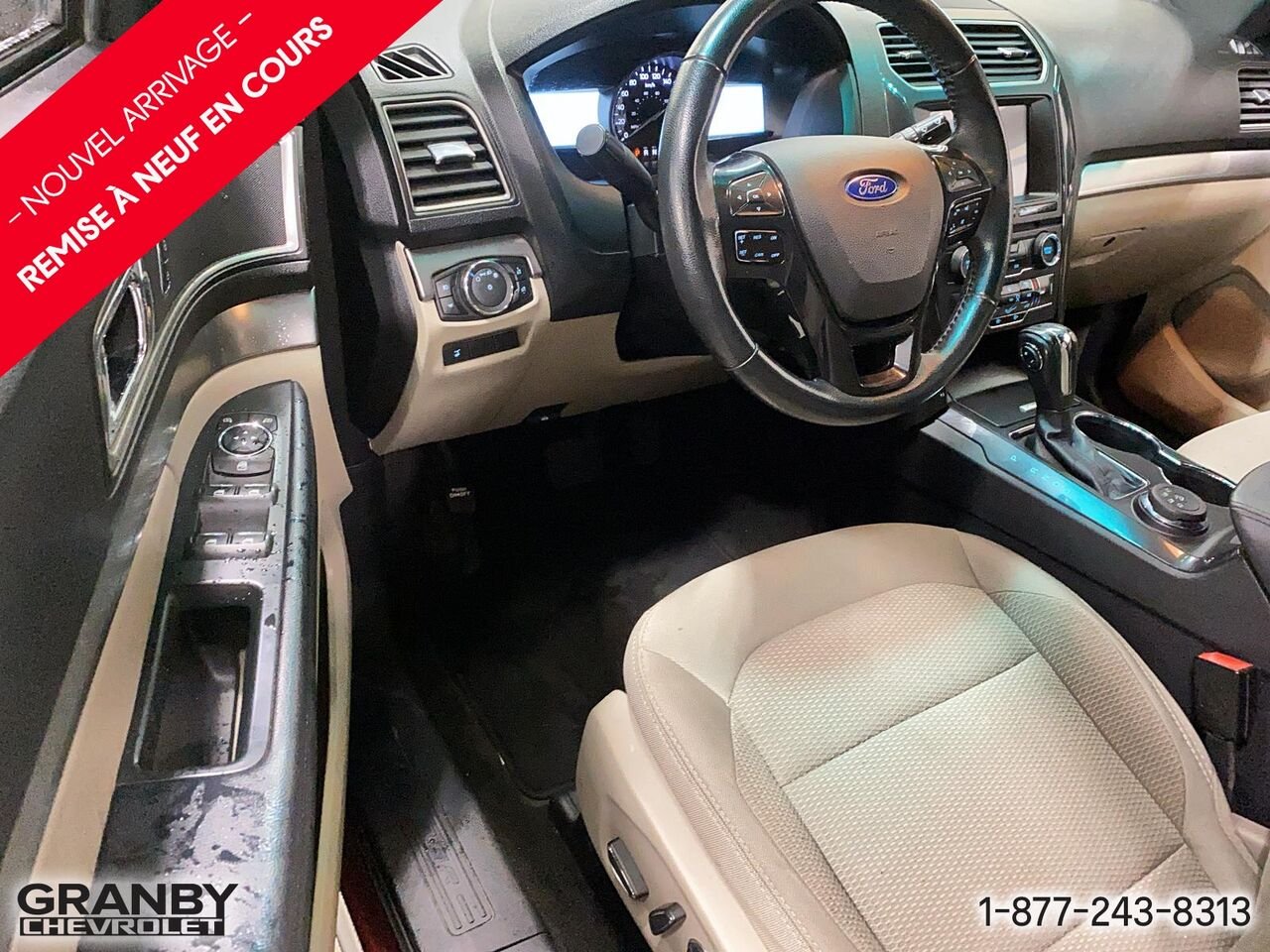 Ford Explorer XLT, quatre roues motrices | G3898 2018 Rouge Granby - photo #12