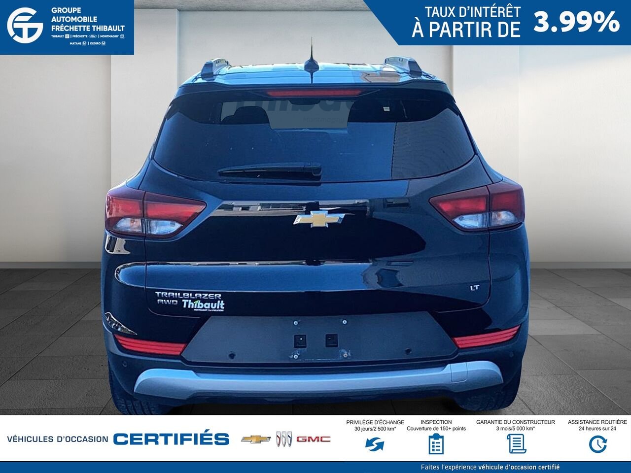 2024 CHEVROLET TRAILBLAZE Traction intégrale, 4 portes LT Black Montmagny - photo #2