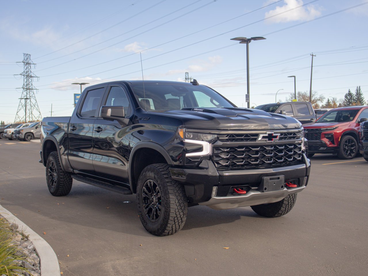 2024 Chevrolet Silverado 1500 4WD Crew Cab 147 ZR2 Black Sherwood Park - photo #13