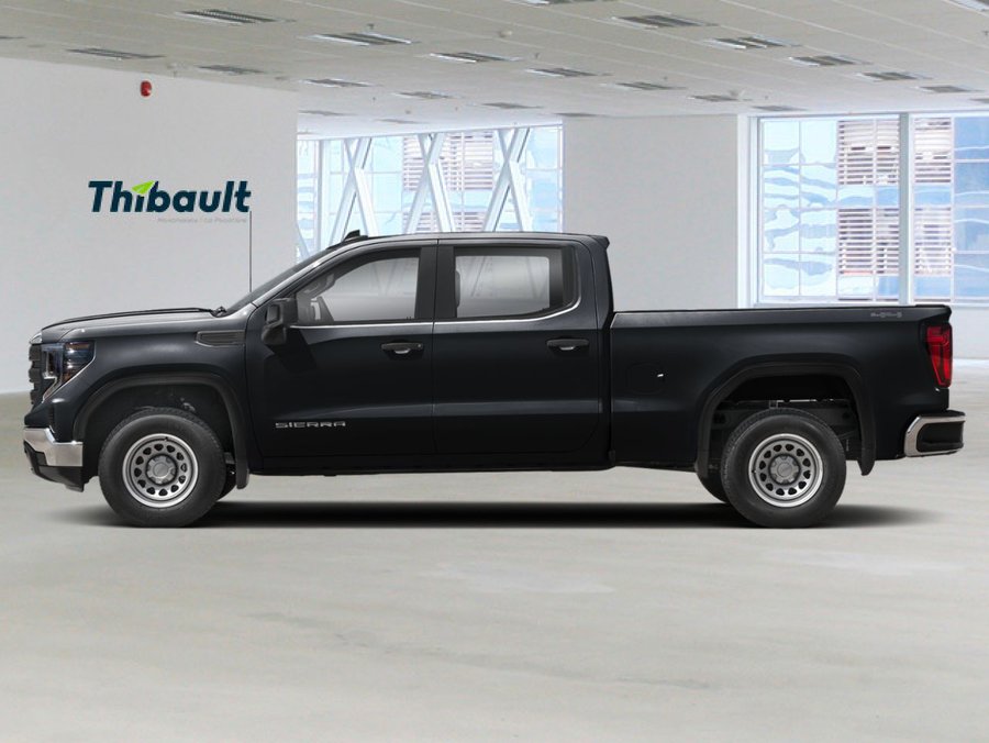 GMC Sierra 1500 Pro cabine multiplace 4RM 157 po 2026 Noir onyx
