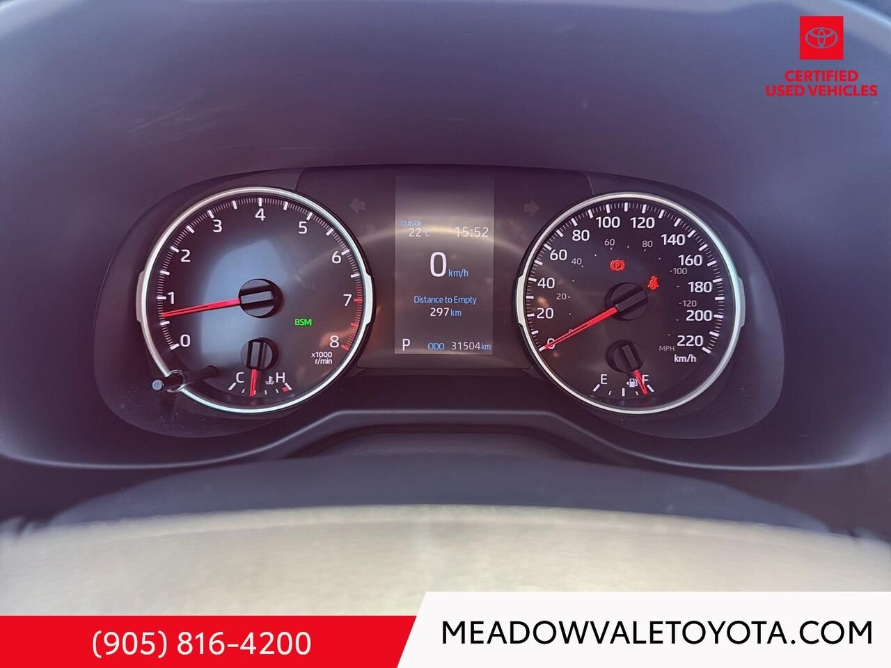 2020 Toyota RAV4 Sunroof, Back up Camera, Push Button Start Midnight Black Metallic Mississauga - photo #14