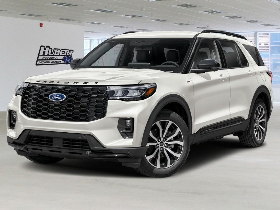 2026 Ford Explorer ST-Line 4RM Star White Metallic Tri-Coat