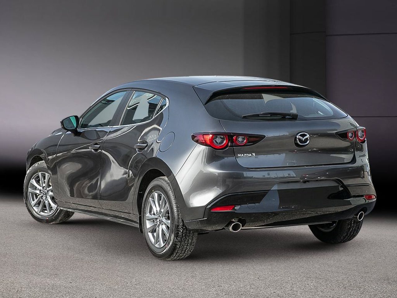 2026 Mazda Mazda3 Sport JM1BPAKL7T1893607 Machine Grey Metallic Mirabel - photo #3