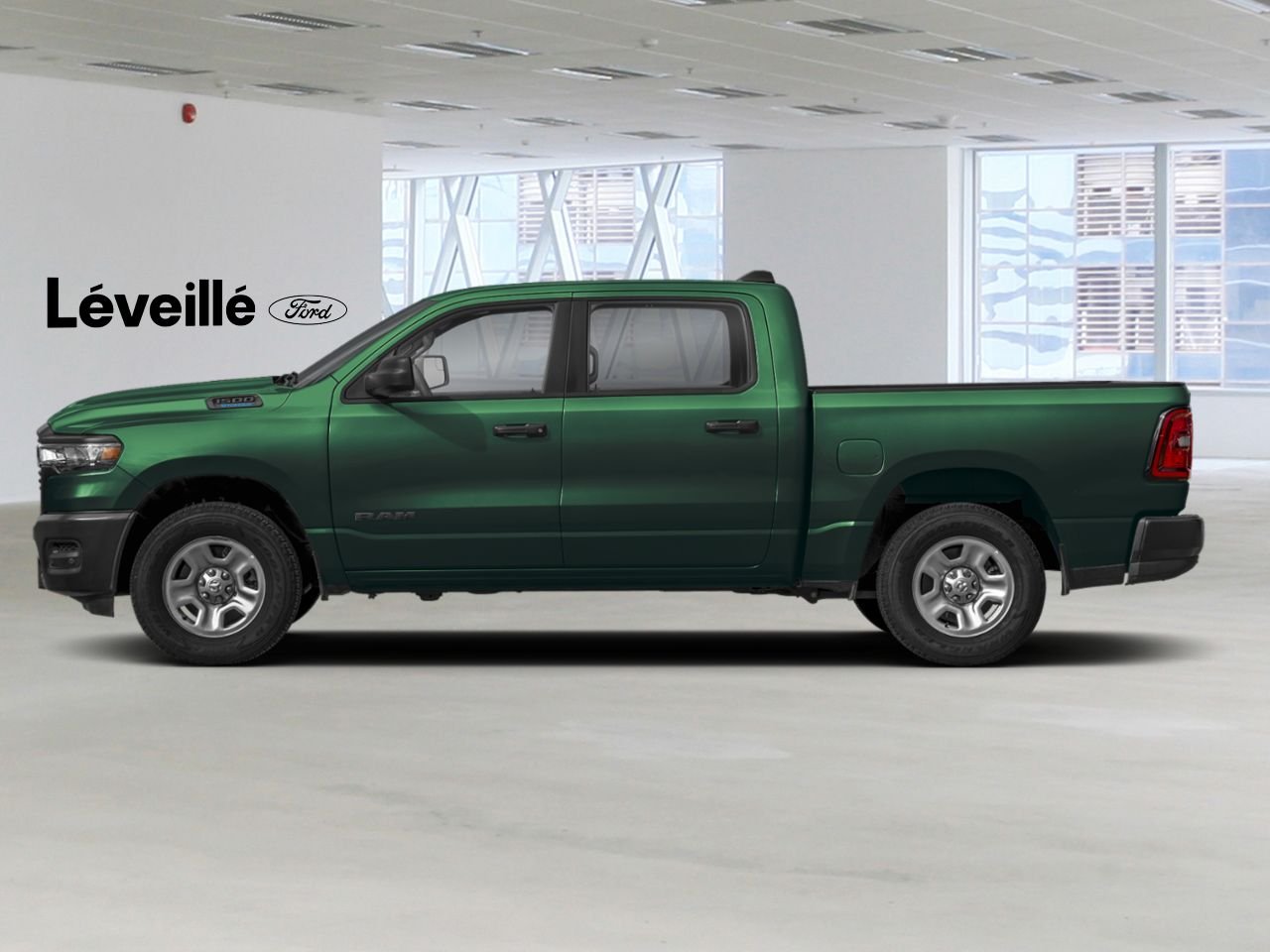 RAM 1500 261280 | Warlock cabine d'équipe 4x4 caisse de 5 pi 7 po 2026 Vert Serrano métallisé Gatineau - photo #2
