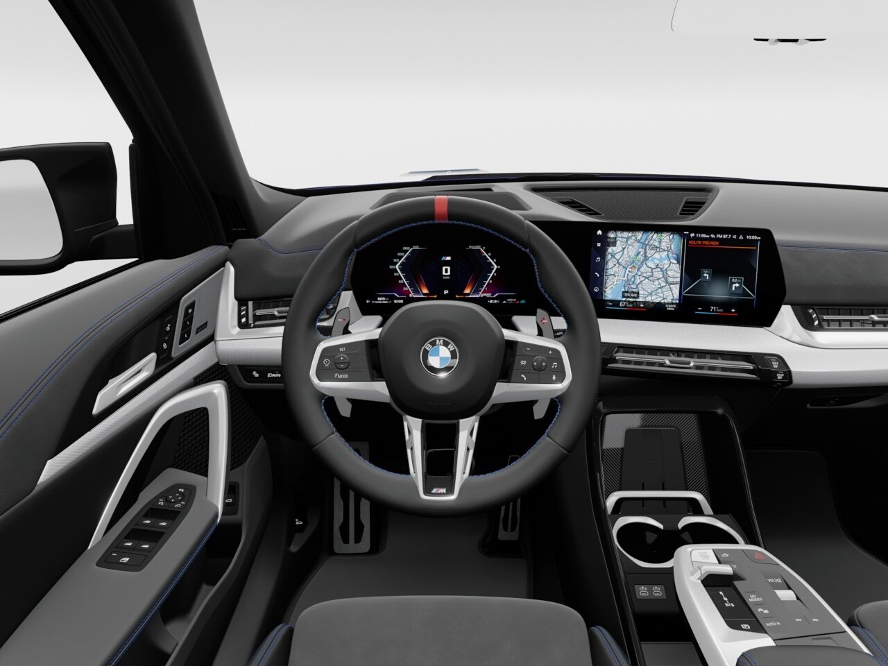 2026 BMW X1 M35i Frozen Portimao Blue Metallic Blainville - photo #12