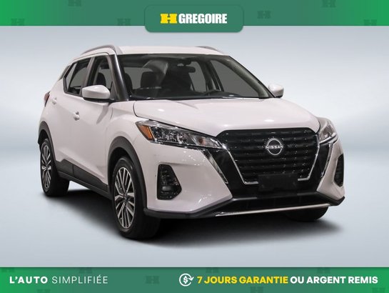 2024 Nissan Kicks SV AUTO A/C GR ELECT MAGS CAM RECUL BLEUTOOTH White