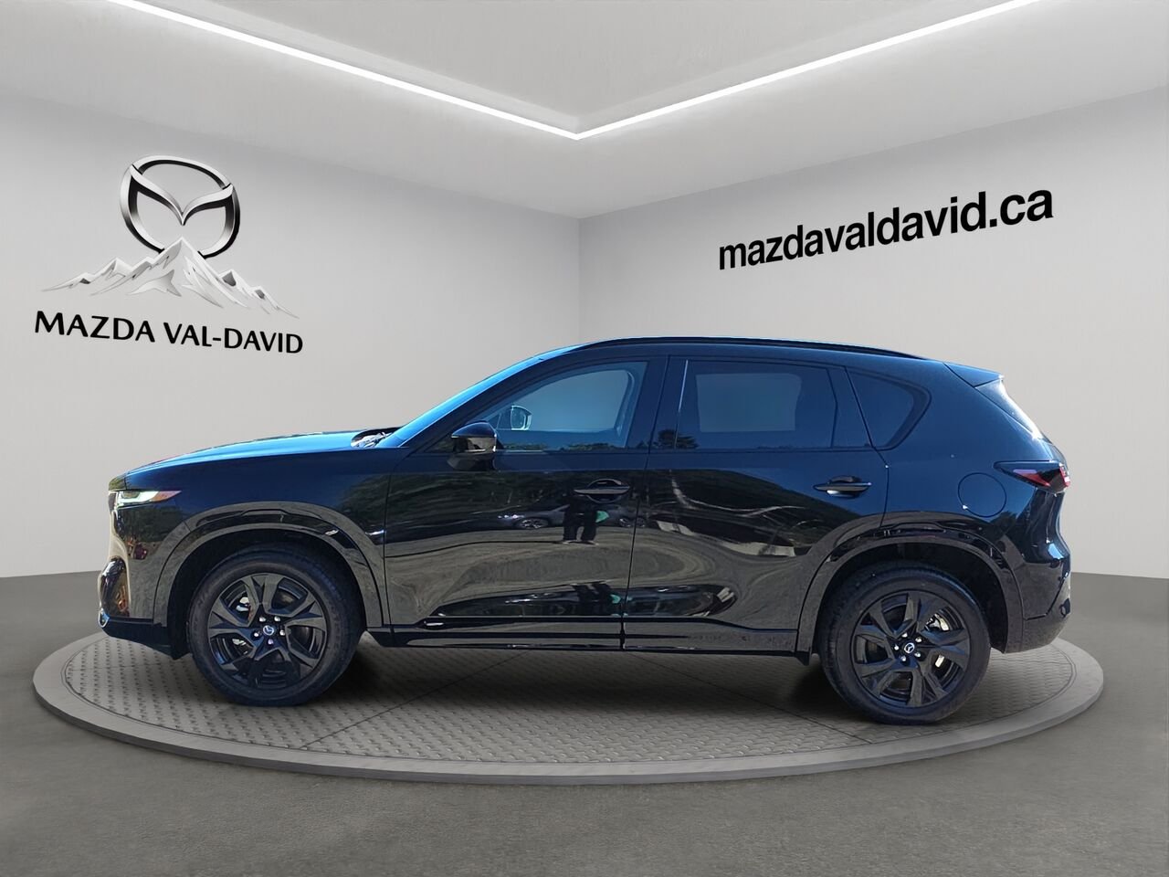 2026 Mazda CX-5 GT TI, ÉCRAN TACTILE 12.9 POUCES, SIÈGES CHAUFFANTS Jet Black Mica Val-David - photo #3