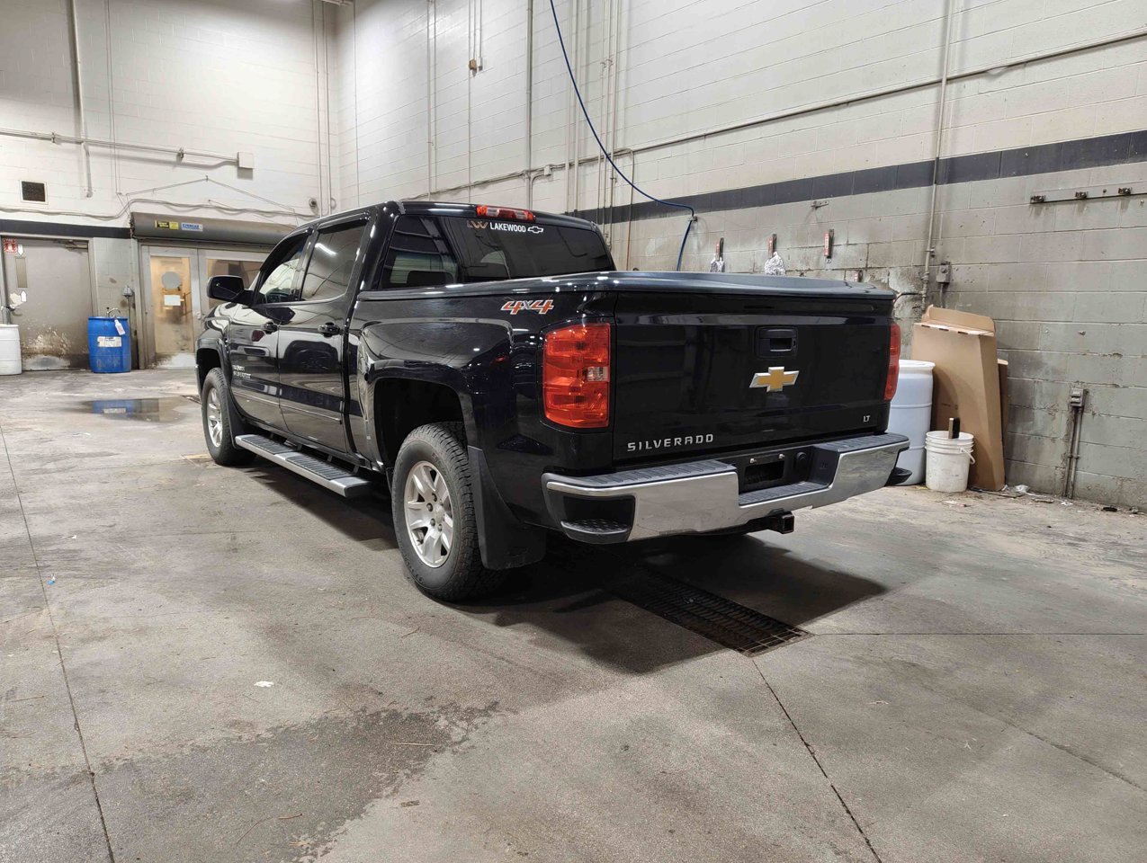 2016 Chevrolet Silverado 1500 4WD Crew Cab 143.5 LT w/1LT Black Sherwood Park - photo #4