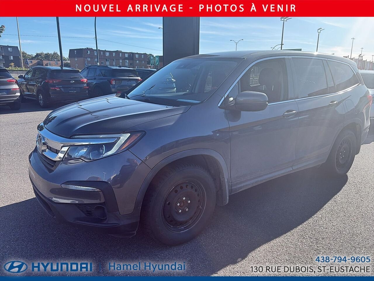 2019 Honda Pilot Grey Saint-Eustache - photo #2