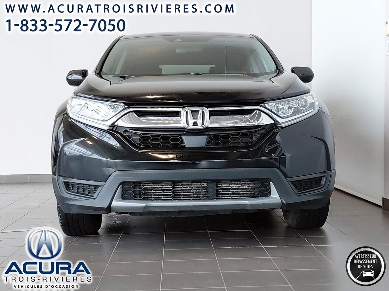 Honda CR-V LX AWD 2019 Noir Trois-Rivières - photo #3
