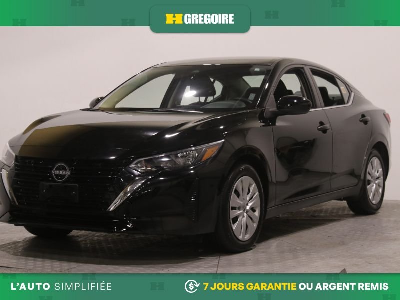 Nissan Sentra S Plus AUTO AC GR ELECT CAM RECUL BLEUTOOTH 2024 Noir