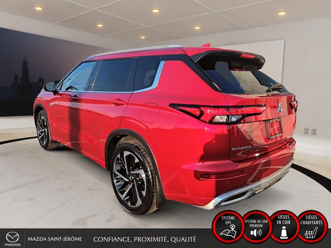 2024 Mitsubishi Outlander Red Ste-Agathe des Monts - photo #9
