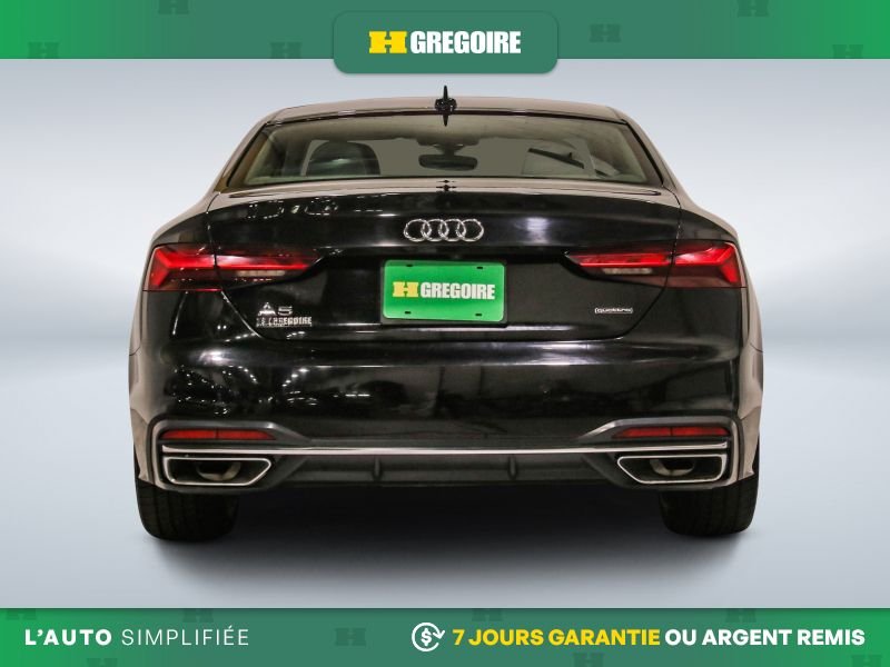 Audi A5 2020 Noir Saint-Eustache - photo #7