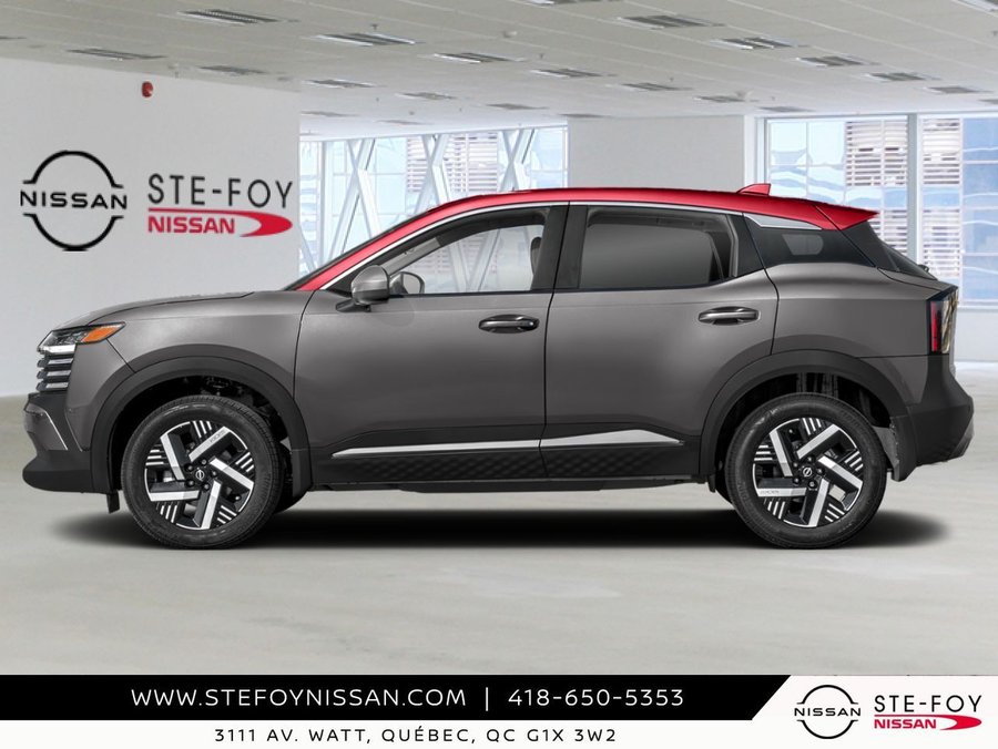 NISSAN Kicks K6490 2026 Gris poudre métallisé/Couche teintée Braise écarlate