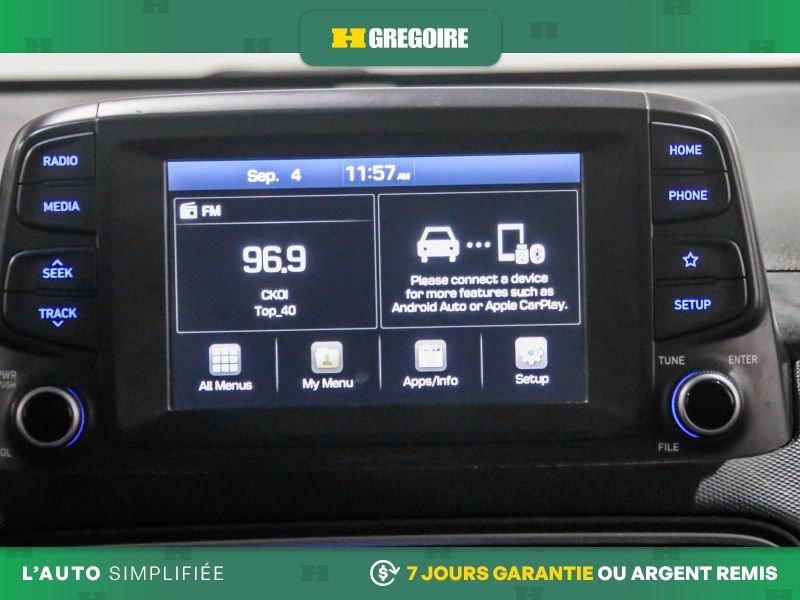 Hyundai Kona 2019 Blanc Saint-Eustache - photo #23